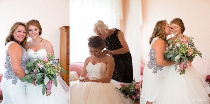 bride getting ready